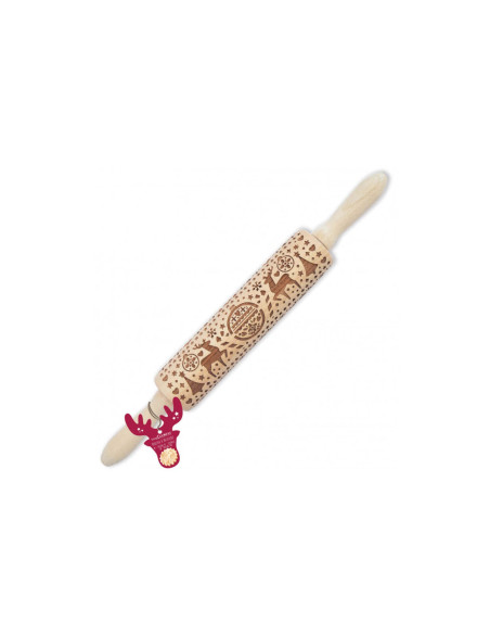 Scrapcooking kerst deegrol 39cm