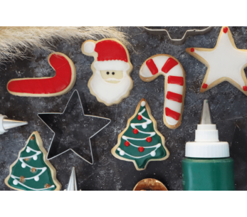 Set di 4 tagliabiscotti di latta Scrapcooking - Natale 2