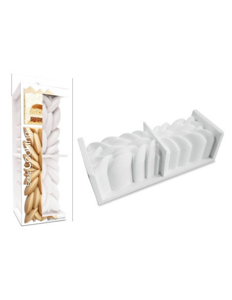 Scrapcooking Molde de tronco 3D de silicone instantâneo 25x8x8cm