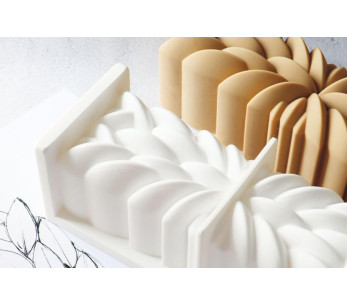 Scrapcooking Instant siliconen 3D boomstamvorm 25x8x8cm 2