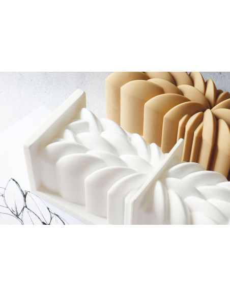 Scrapcooking Molde de tronco 3D de silicone instantâneo 25x8x8cm