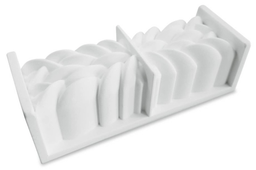 Scrapcooking Molde de tronco 3D de silicone instantâneo 25x8x8cm