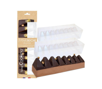 Set med 2 st Scrapcooking Royale 30 cm vedformar