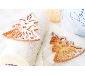 Tapete de silicone para cozinha de recortes Doces decorações de Natal para troncos 2