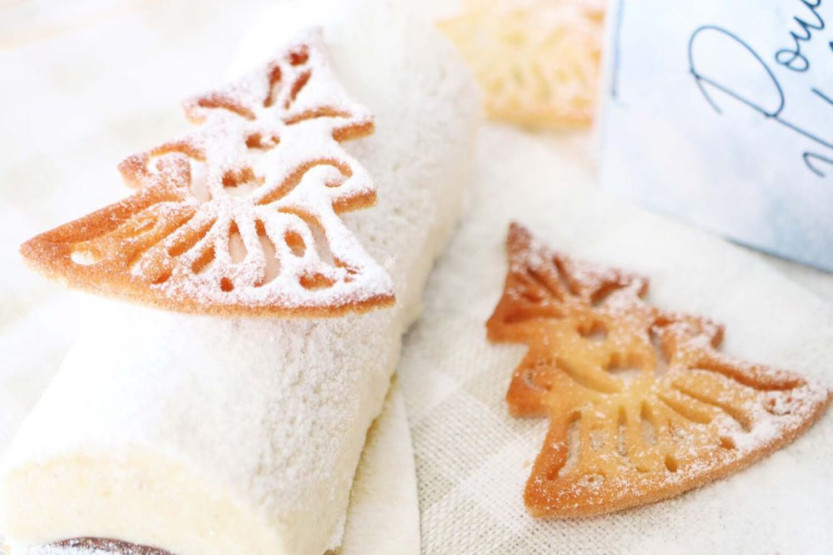 Tapete de silicona para scrapcooking Dulces adornos navideños para troncos