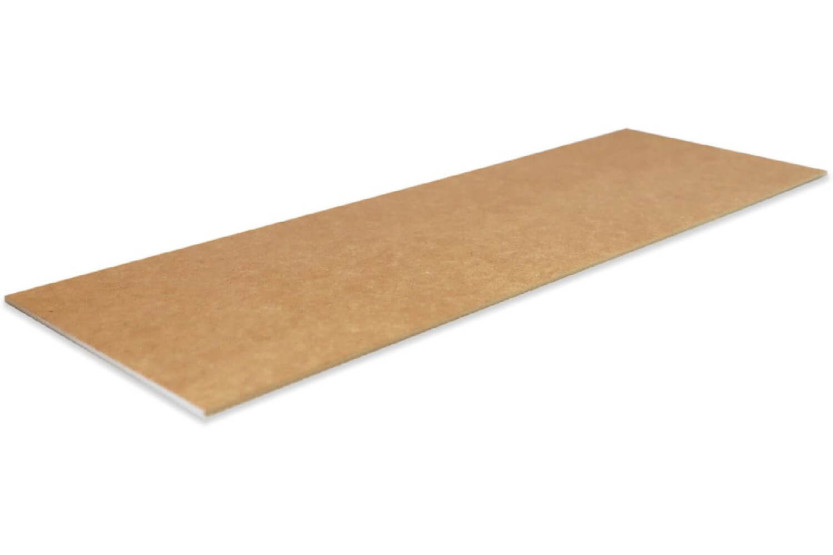Sett med 5 stk. 10 x 30 cm Scrapcooking-vedkubber/kakeholdere i kraftkartong