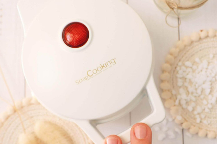 Scrapcooking Mini Waffle Factory "Classic" minivaffeljern
