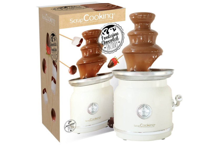 Scrapcooking Chocoladefabriek chocoladefontein