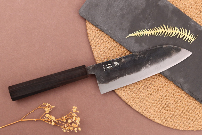 Yuzo Shinju BS2 16,5 cm Coltello santoku giapponese