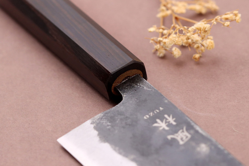 Faca santoku japonesa Yuzo Shinju BS2 16,5 cm