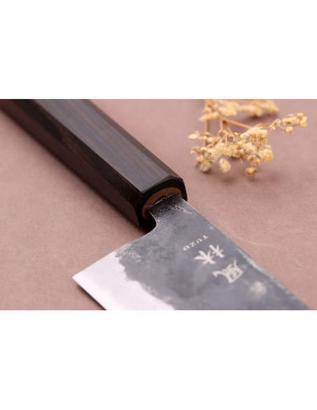 Faca santoku japonesa Yuzo Shinju BS2 16,5 cm