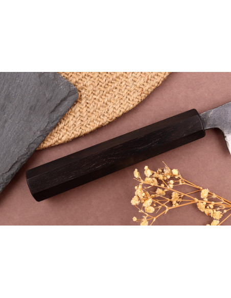 Ko bunka Messer 8cm japanisch handgefertigt Yuzo Shinju BS2