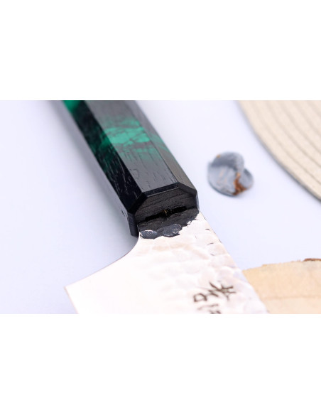 Sakai Takayuki Nanairo grønn kiritsuke japansk kniv