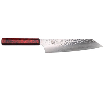 Sakai Takayuki Nanairo rosso kiritsuke coltello giapponese