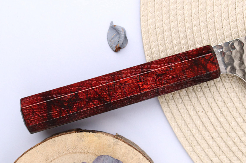 Sakai Takayuki Nanairo rød kiritsuke japansk kniv