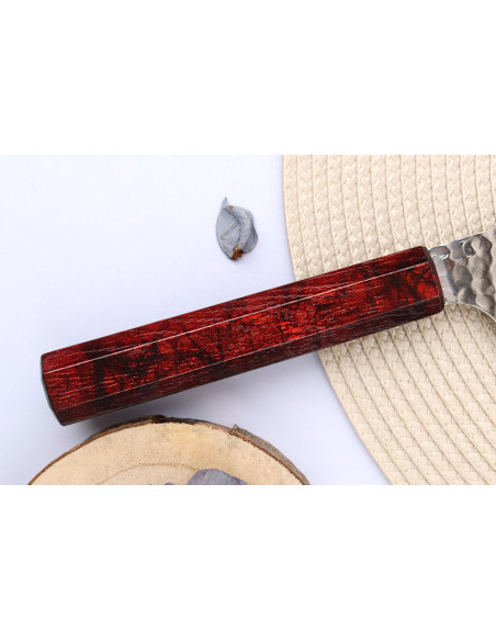 Sakai Takayuki Nanairo rosso kiritsuke coltello giapponese
