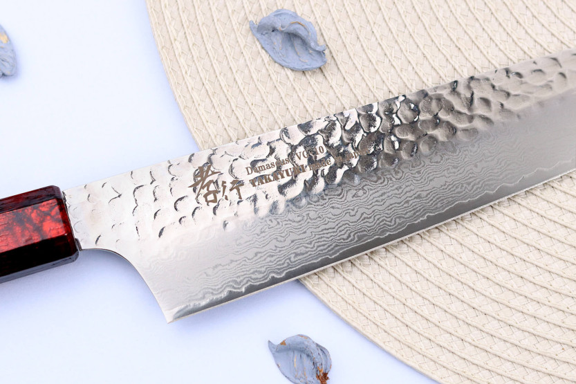 Sakai Takayuki Nanairo rosso kiritsuke coltello giapponese