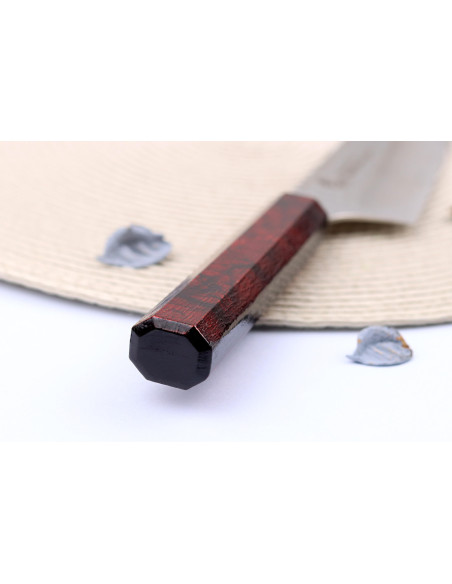 Sakai Takayuki Nanairo faca japonesa kiritsuke vermelha