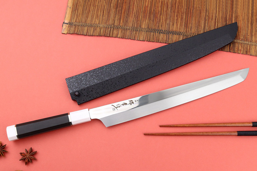 Sakai Takayuki Ginryu handgemaakt sakimaru Japans mes