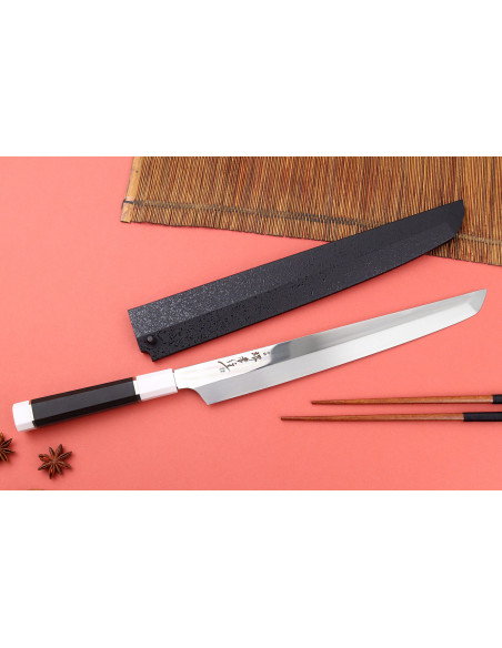 Faca japonesa Sakai Takayuki Ginryu feita à mão sakimaru