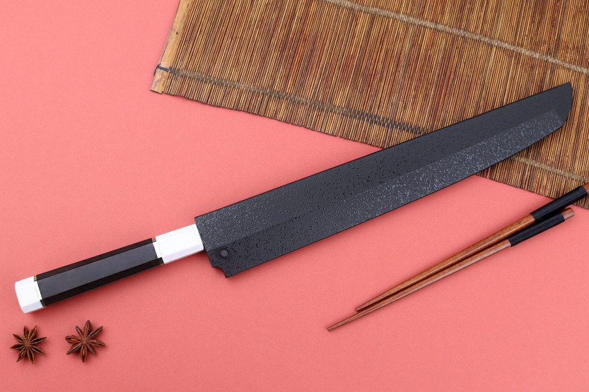 Faca japonesa Sakai Takayuki Ginryu feita à mão sakimaru