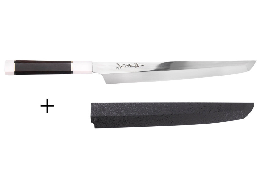 Sakai Takayuki Ginryu handgjord sakimaru japansk kniv