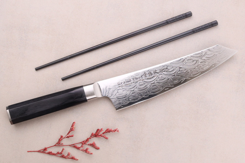 Cuchillo de chef Sakai Takayuki 19cm Grand Chef Seigaiha