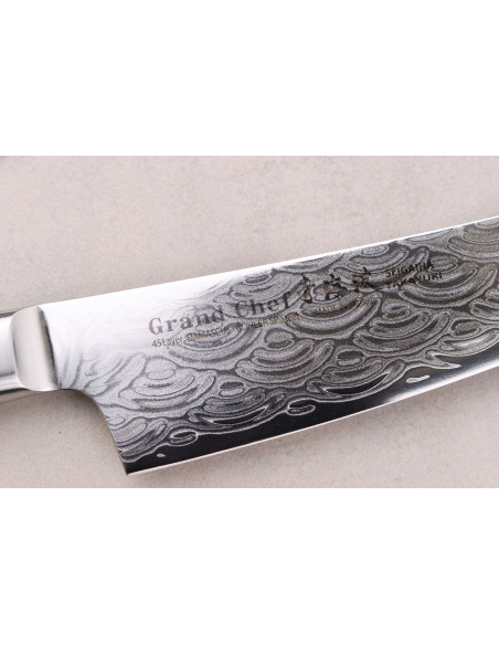Cuchillo de chef Sakai Takayuki 19cm Grand Chef Seigaiha