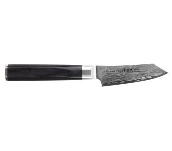 Sakai Takayuki Grand Chef Seigaiha Damascus 8cm kengata Urtekniv 45 lag
