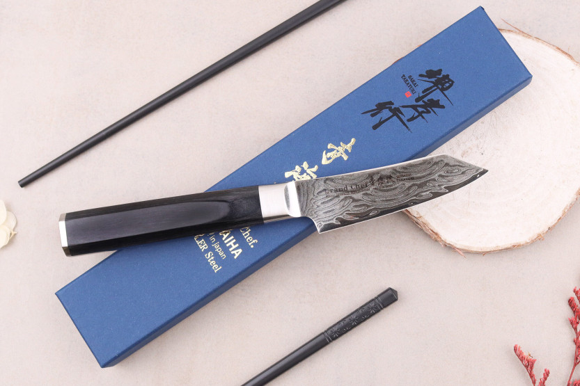 Seigaiha Sakai Takayuki Grand Chef coltello spelucchino 8 cm
