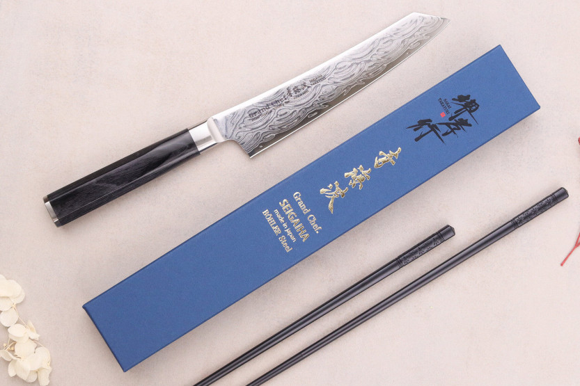 Japanisches Universalmesser Sakai Takayuki Grand Chef Seigaiha