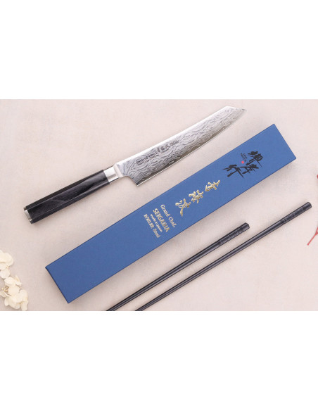 Sakai Takayuki Grand Chef Seigaiha japansk universalkniv