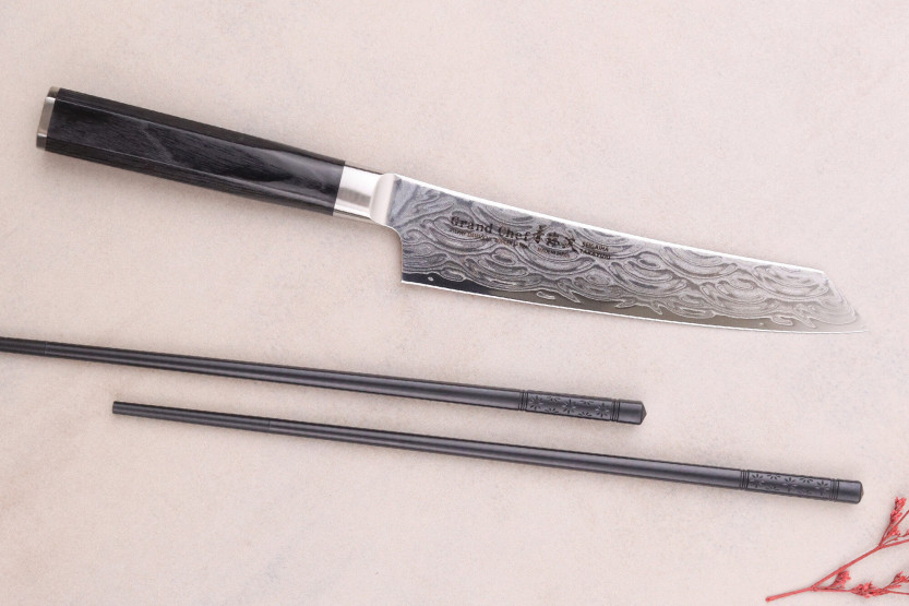 Sakai Takayuki Grand Chef Seigaiha coltello universale giapponese