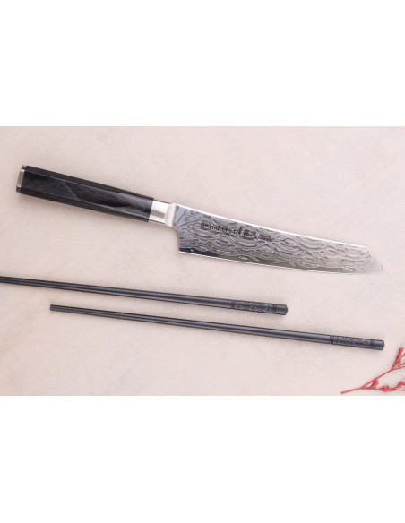 Sakai Takayuki Grand Chef Seigaiha Damascus 45-kerroksinen 15cm kengata Yleisveitsi