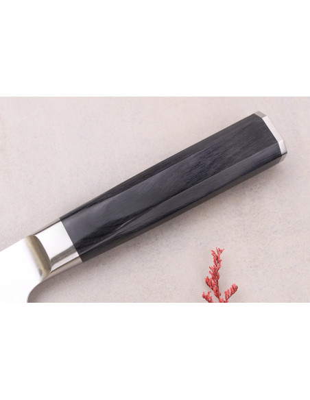 Sakai Takayuki Grand Chef Seigaiha Damascus 24 cm sujihikikniv, 45 lag