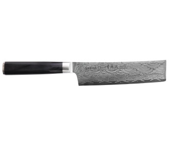 Sakai Takayuki Grand Chef Seigaiha Damascus 45 kerroksinen 16cm japanilainen nakiri veitsi