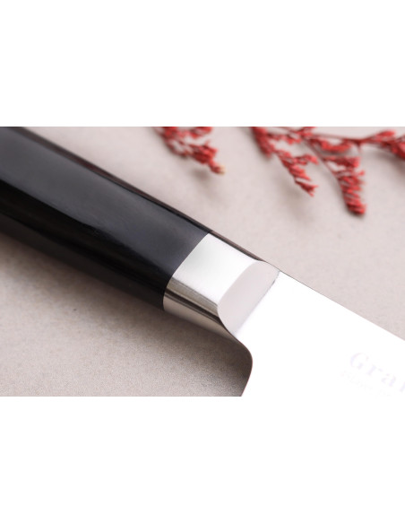Sakai Takayuki Grand Chef Seigaiha 16cm santoku mes