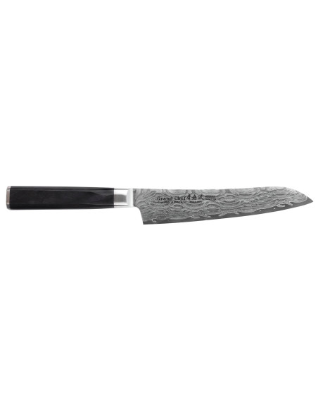 Sakai Takayuki Grand Chef Seigaiha Damascus 45-layer 15cm japanese utility knife