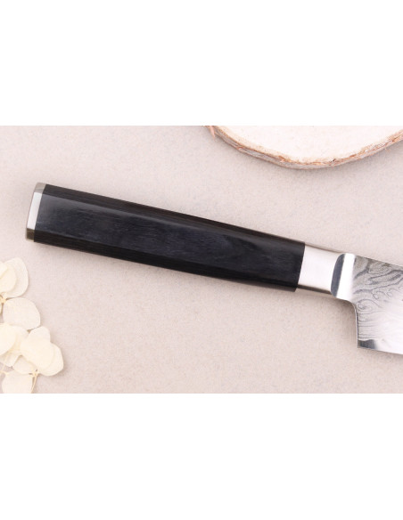 Sakai Takayuki Grand Chef Seigaiha Damascus 45-lagen 15cm japans hobbymes