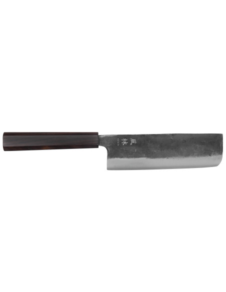 Nakiri-Messer 16,5cm japanisch handgefertigt Yuzo Shinju BS2