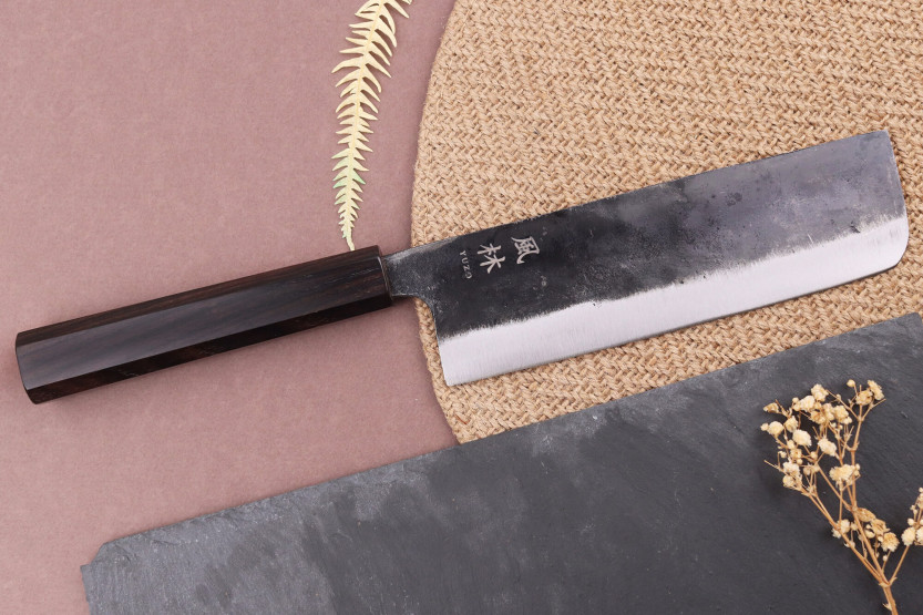 Yuzo Shinju BS2 16,5cm japanilainen käsintehty nakiri veitsi