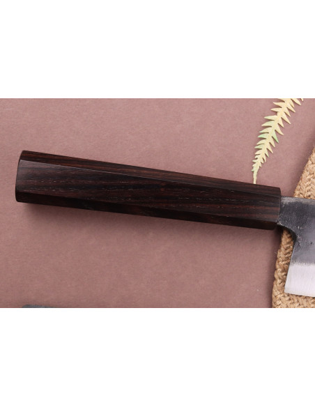 Nakiri-Messer 16,5cm japanisch handgefertigt Yuzo Shinju BS2