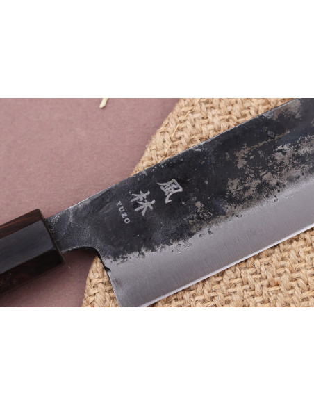 Yuzo Shinju BS2 12 cm håndlavet japansk nakiri-kniv