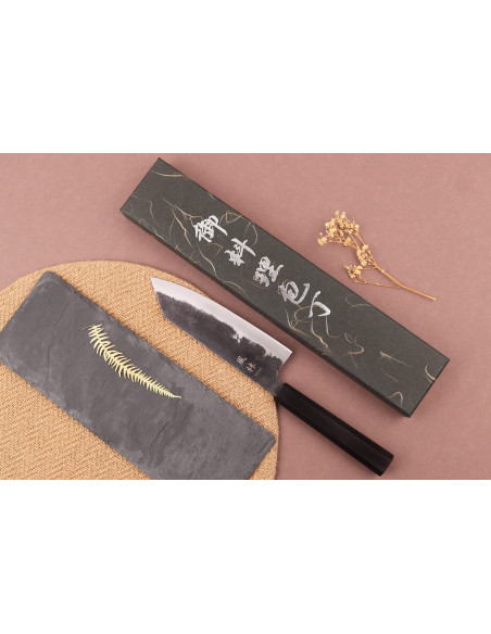 16,5 cm Yuzo Shinju BS2 japansk håndlaget bunka-kniv