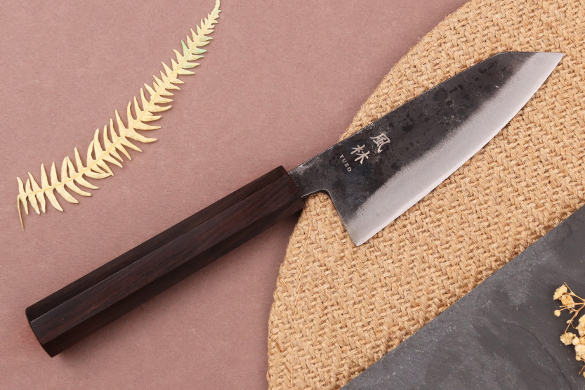 Yuzo Shinju BS2 12cm cuchillo japonés ko bunka hecho a mano