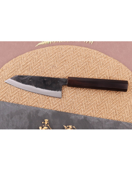 Yuzo Shinju BS2 12cm cuchillo japonés ko bunka hecho a mano