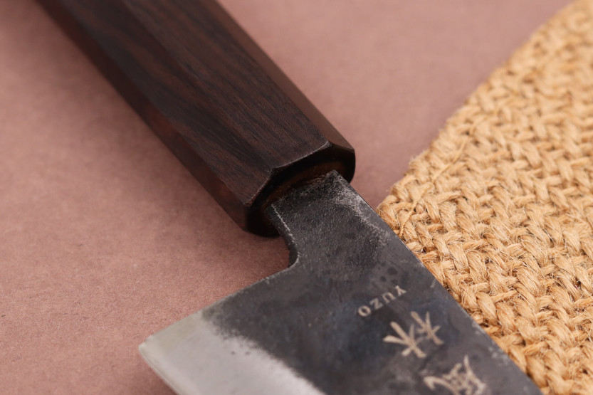 Yuzo Shinju BS2 12cm cuchillo japonés ko bunka hecho a mano