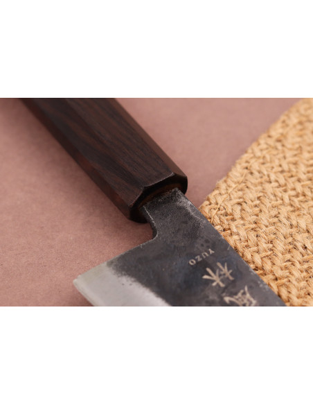 Yuzo Shinju BS2 12cm käsintehty japanilainen ko bunka veitsi