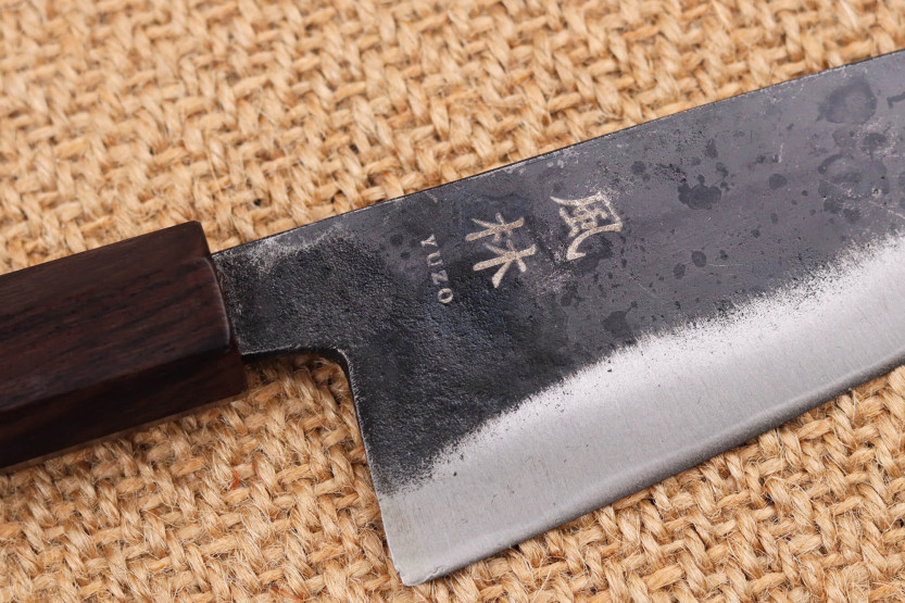 Ko bunka Messer 12cm japanisch handgefertigt Yuzo Shinju BS2
