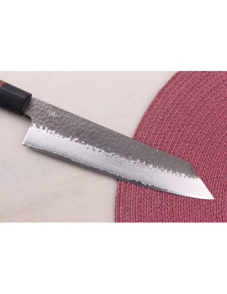 Couteau bunka 19cm japonais Shizu Hamono Gen VG10 damas